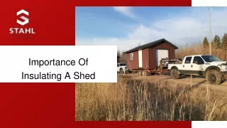 Oct Slides - Importance Of Insulating A Shed