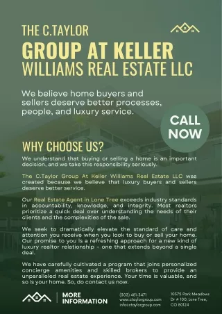 The C.Taylor Group At Keller Williams Real Estate LLC
