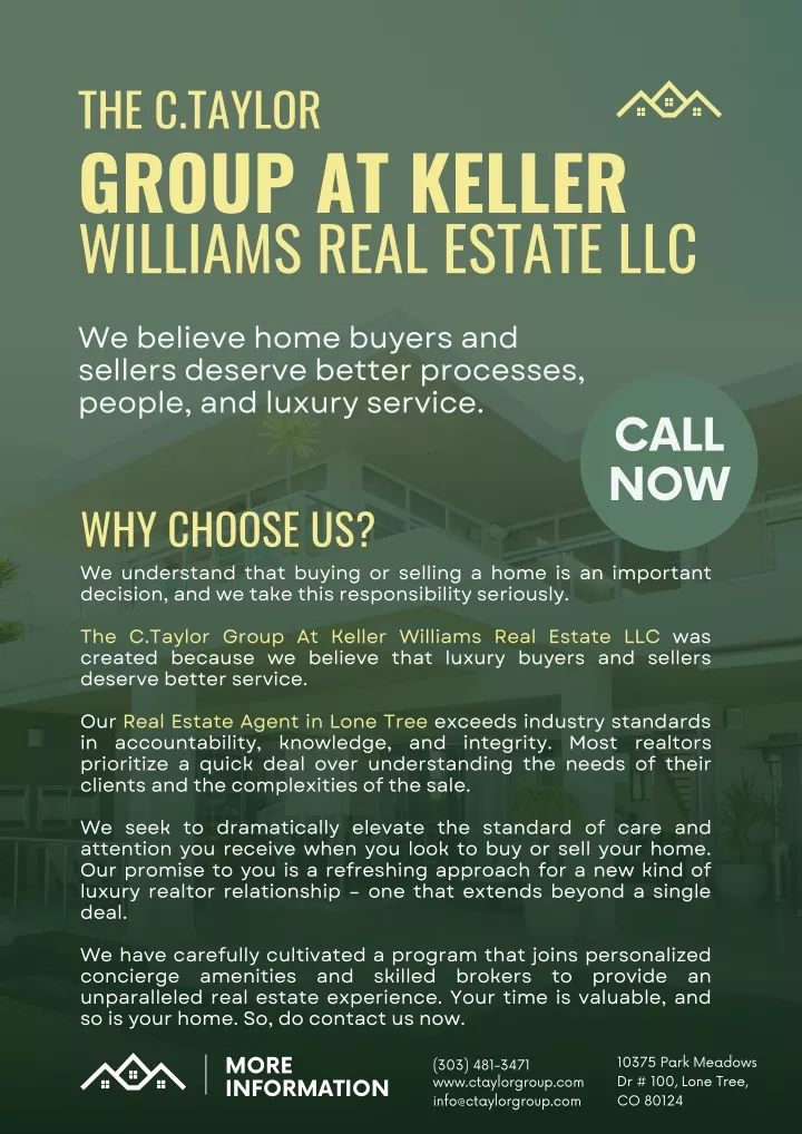 the c taylor group at keller williams real estate