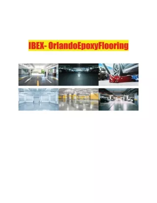 IBEX- OrlandoEpoxyFlooring