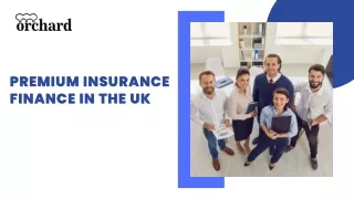 Premium insurance finance in UK