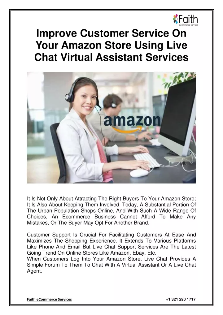 improve customer service on your amazon store