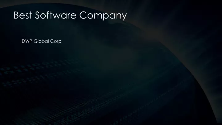 best software company