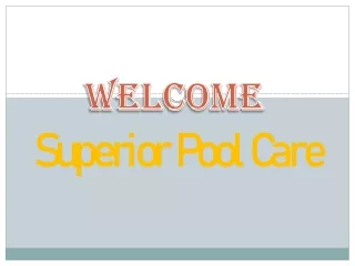welcome