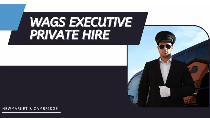 wags executive wags executive private hire