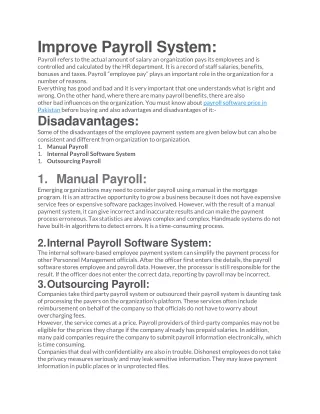 Payroll Software