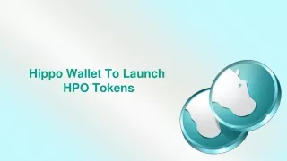 Hippo Wallet To Launch HPO Tokens Soon in ICO