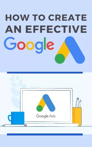 How to create an effective google ad