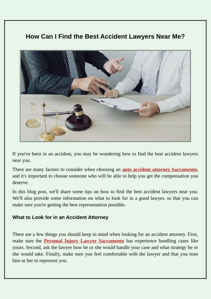 how can i find the best accident lawyers near me