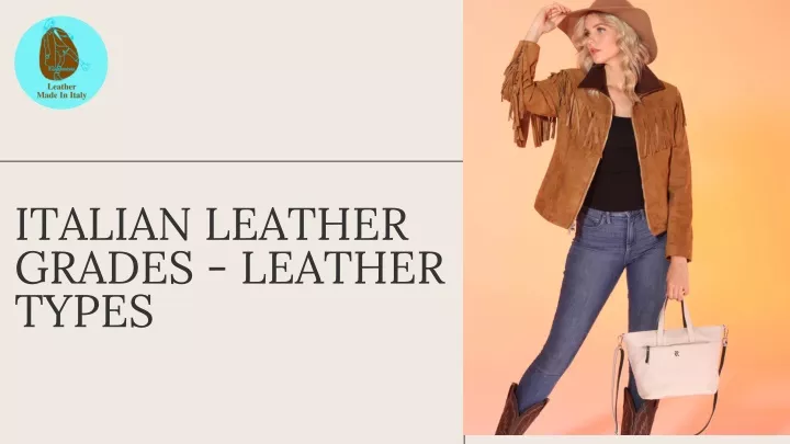 italian leather grades leather types