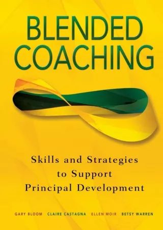 ePUB  Blended Coaching Skills and Strategies to Support Principal