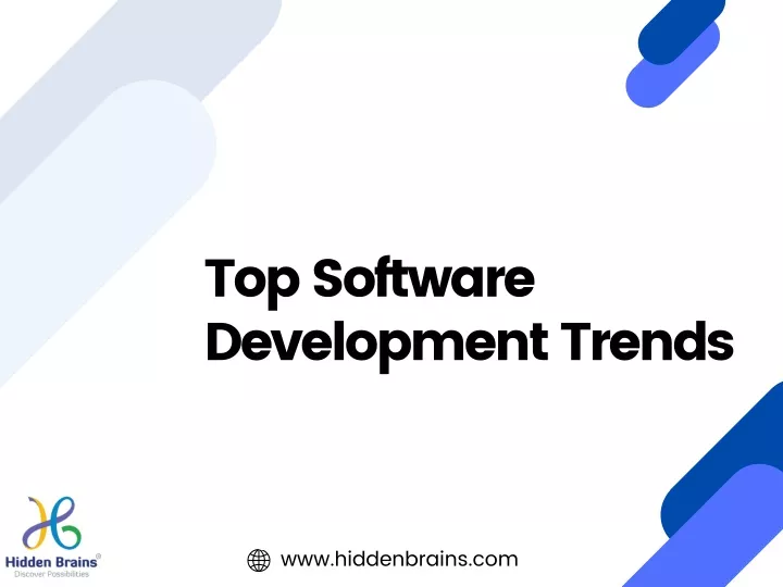 top software development trends