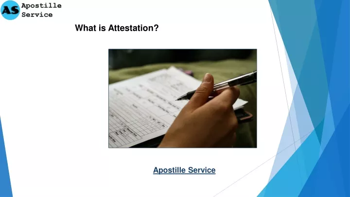 what is attestation