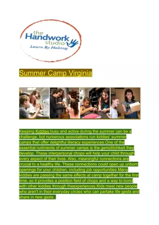 Summer Camp Virginia