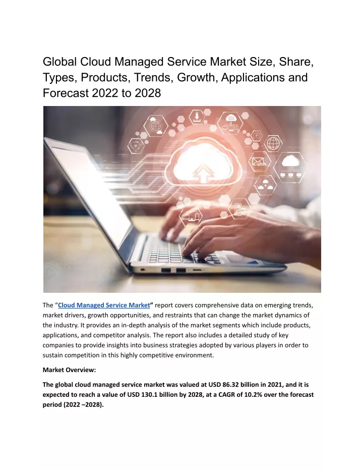 global cloud managed service market size share