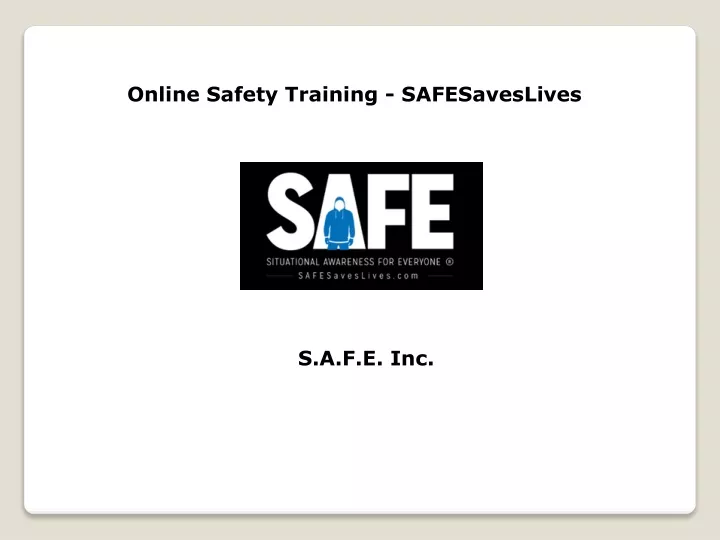 online safety training safesaveslives