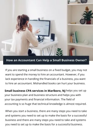 how an accountant can help a small business owner