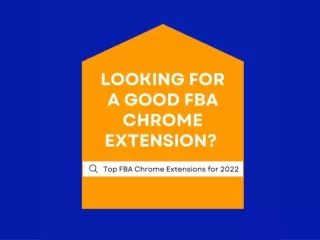 Looking For A Good FBA Chrome Extension?