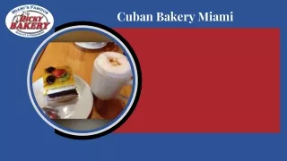 Cuban Bakery Miami