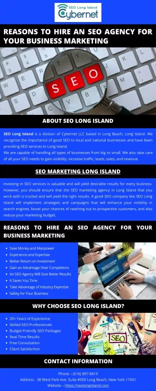 reasons to hire an seo agency for your business