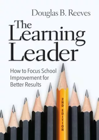 READ  The Learning Leader How to Focus School Improvement for Better Results