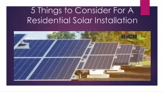 Solar Company in Chennai