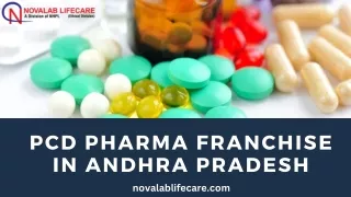 PCD Pharma Franchise in Andhra Pradesh | Novalab LifeCare