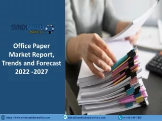 office paper market report trends and forecast