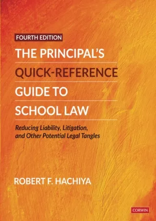 READ  The Principal s Quick Reference Guide to School Law Reducing