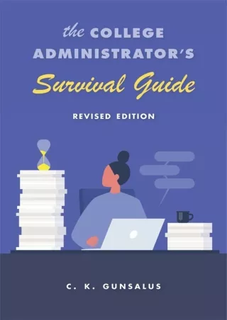 ePUB  The College Administrator’s Survival Guide Revised Edition