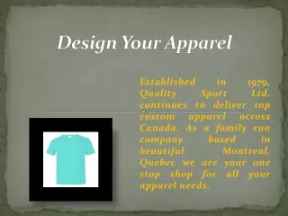 design your apparel