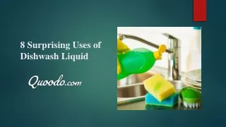 8 Surprising Uses of Dishwash Liquid