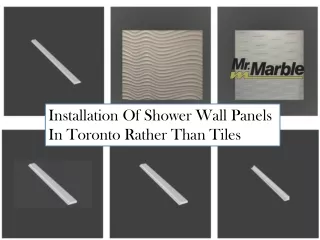 Installation Of Shower Wall Panels In Toronto Rather Than Tiles