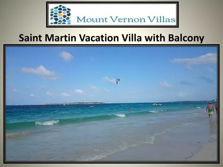 saint martin vacation villa with balcony
