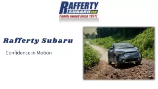 Guide to Electric Vehicle-Rafferty Subaru