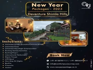 Deventure Resort Shimla - New Year Celebrations Party