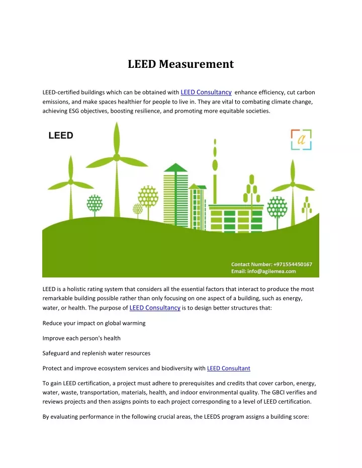 leed measurement