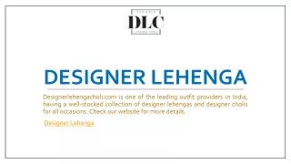 designer lehenga