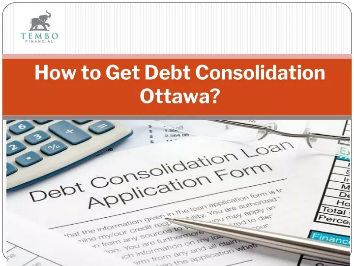 how to get debt consolidation ottawa