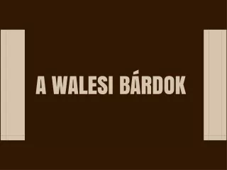 a walesi b rdok