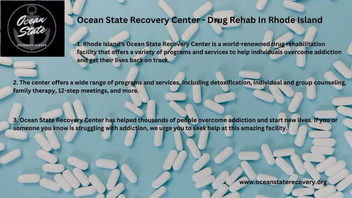 ocean state recovery center drug rehab in rhode