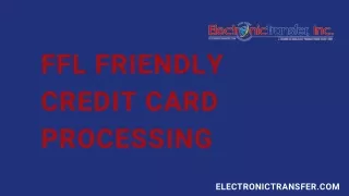 ffl friendly credit card processing