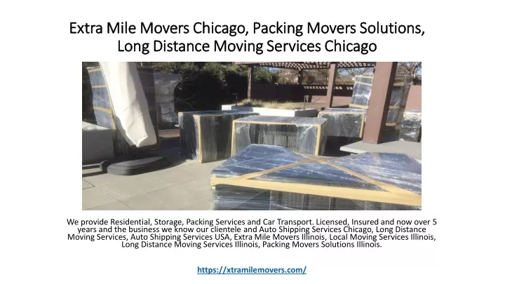 extra mile movers chicago packing movers