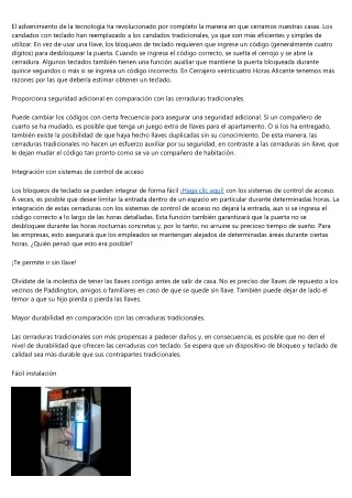 Los principales Pro's de usar una cerradura de teclado para su casa
