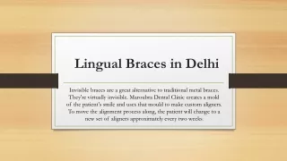 lingual braces in delhi