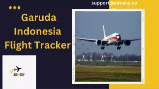 Garuda Indonesia Flight Tracker