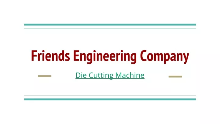 friends engineering company