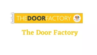 The Door Factory