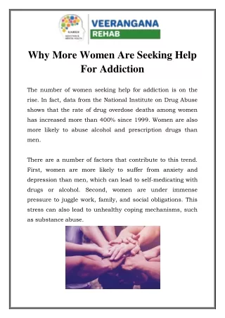 Women De Addiction Center In West Bengal Call-9903489388