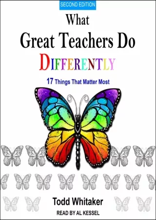 READ  What Great Teachers Do Differently 17 Things That Matter Most